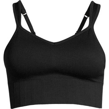 Vêtements Femme Sweats Casall Seamless Rib Padded Sports Bra Noir
