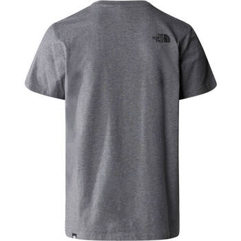 The North Face M S/S SIMPLE DOME TEE Gris