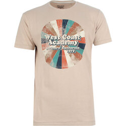 Vêtements Homme Polos manches courtes Blend Of America Tee academy circle Beige