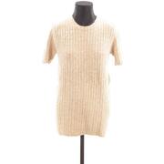 Prada ribbed Pre-Owned 1990's striped knitted dress Red