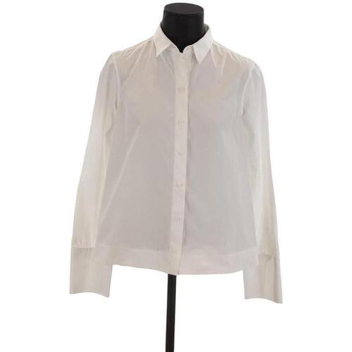 Vêtements Femme Débardeurs / T-shirts sans manche Alaia Chemise en coton Blanc