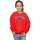 Vêtements Fille Sweats Disney High School Musical The Musical Wildcats Athletic Rouge