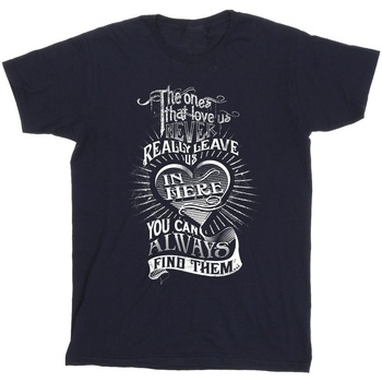 Vêtements Garçon T-shirts manches courtes Harry Potter The Ones That Love Us Bleu