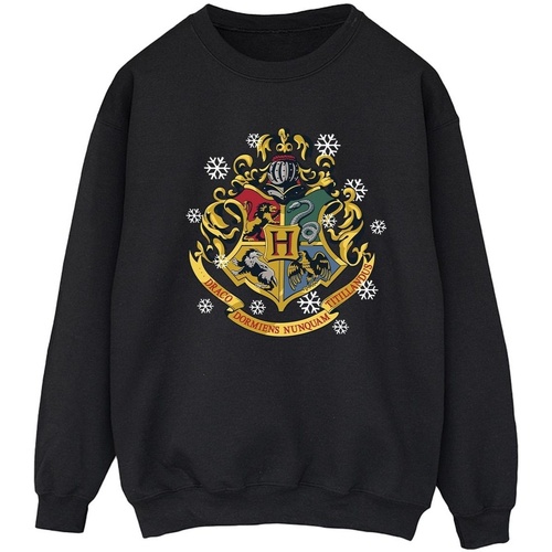 Vêtements Femme Sweats Harry Potter Christmas Crest Noir