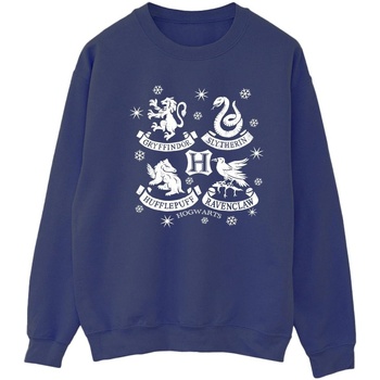 Vêtements Femme Sweats Harry Potter House Icons Christmas Bleu