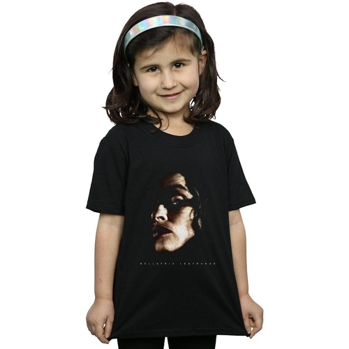 Vêtements Fille T-shirts manches longues Harry Potter Bellatrix Lestrange Portrait Noir