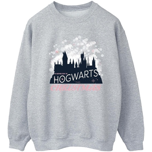 Vêtements Femme Sweats Harry Potter Hogwarts Christmas Gris