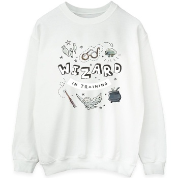 Vêtements Femme Sweats Harry Potter Wizard In Training Blanc