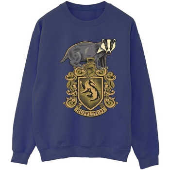 Vêtements Femme Sweats Harry Potter Hufflepuff Sketch Crest Bleu