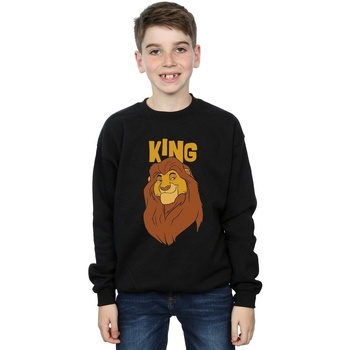 Vêtements Garçon Sweats Disney The Lion King Mufasa King Noir