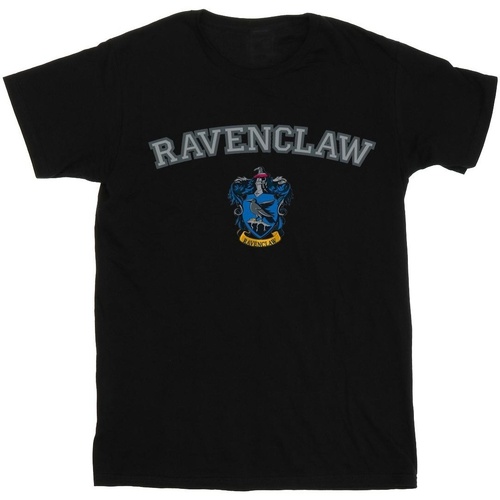 Vêtements Fille T-shirts manches longues Harry Potter Ravenclaw Crest Noir