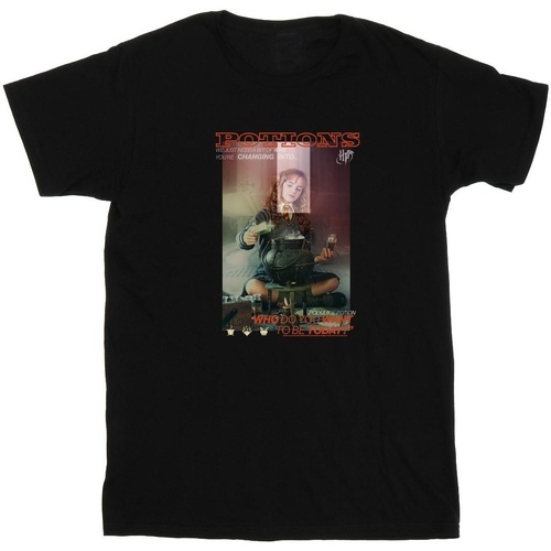 Vêtements Fille T-shirt Chinatown Market Like You Know Whatever Arc T-Shirt CTM1990349-0001 Harry Potter  Noir