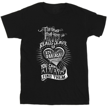 Vêtements Fille T-shirts manches longues Harry Potter The Ones That Love Us Noir