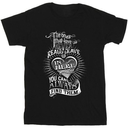 Vêtements Fille T-shirts manches longues Harry Potter The Ones That Love Us Noir