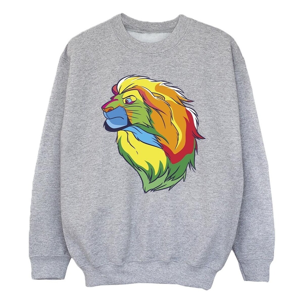 Vêtements Fille Sweats Disney The Lion King Colours Gris