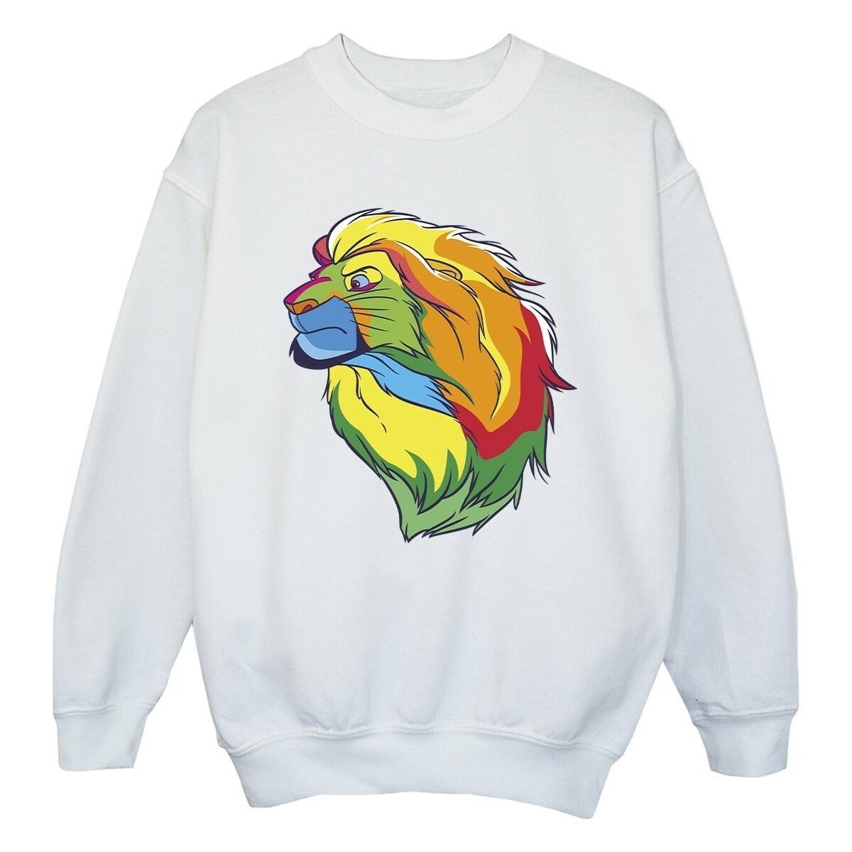 Vêtements Fille Sweats Disney The Lion King Colours Blanc