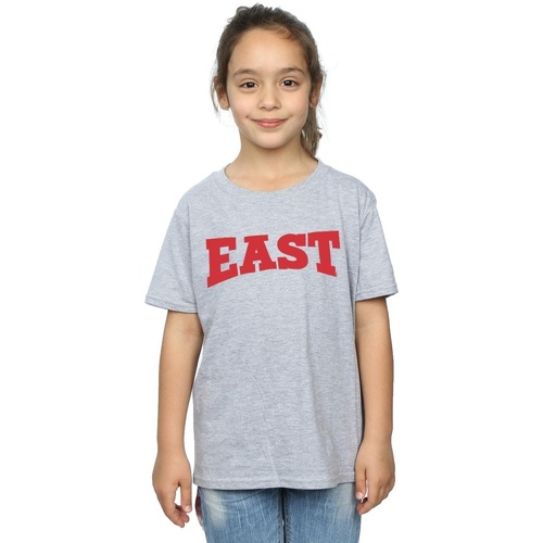 Vêtements Fille T-shirts manches longues Disney High School Musical The Musical East High Gris