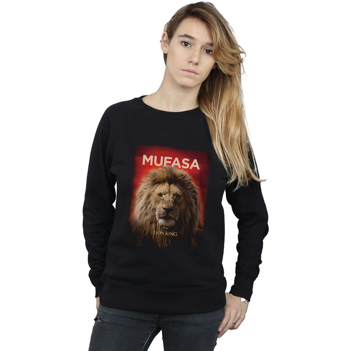 Vêtements Femme Sweats Disney The Lion King Movie Mufasa Poster Noir