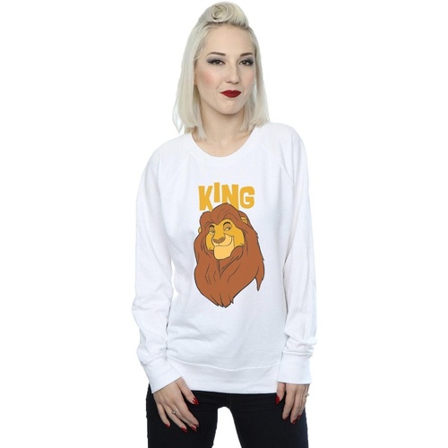 Vêtements Femme Sweats Disney The Lion King Mufasa King Blanc