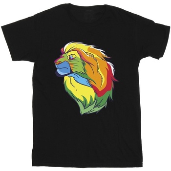 Vêtements Garçon T-shirts manches courtes Disney The Lion King Colours Noir