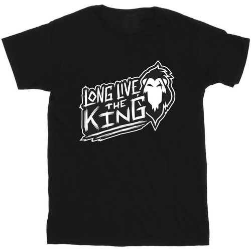 Vêtements Garçon T-shirts manches courtes Disney The Lion King The King Noir