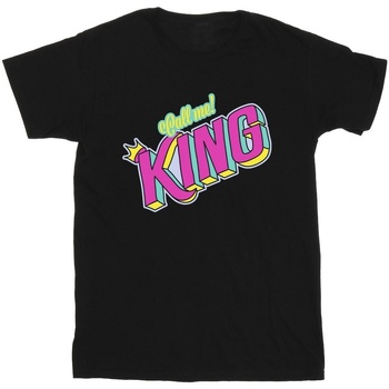 Vêtements Garçon T-shirts manches courtes Disney The Lion King Classic King Noir