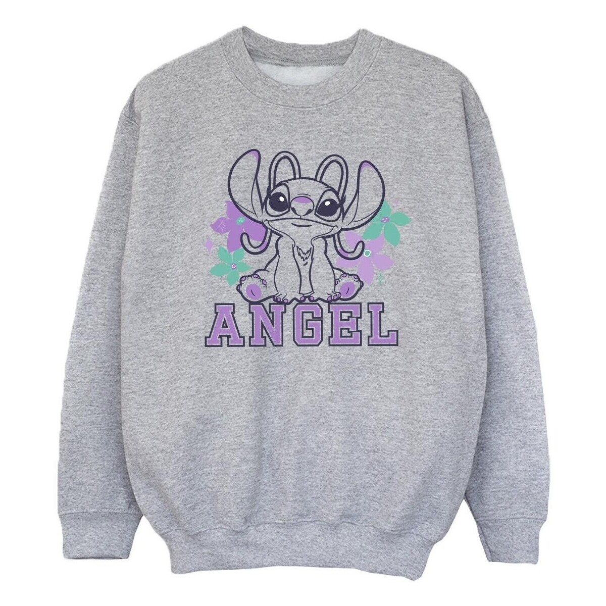 Vêtements Fille Sweats Disney Lilo & Stitch Angel Gris