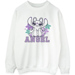 Vêtements Femme Sweats Disney Lilo & Stitch Angel Blanc