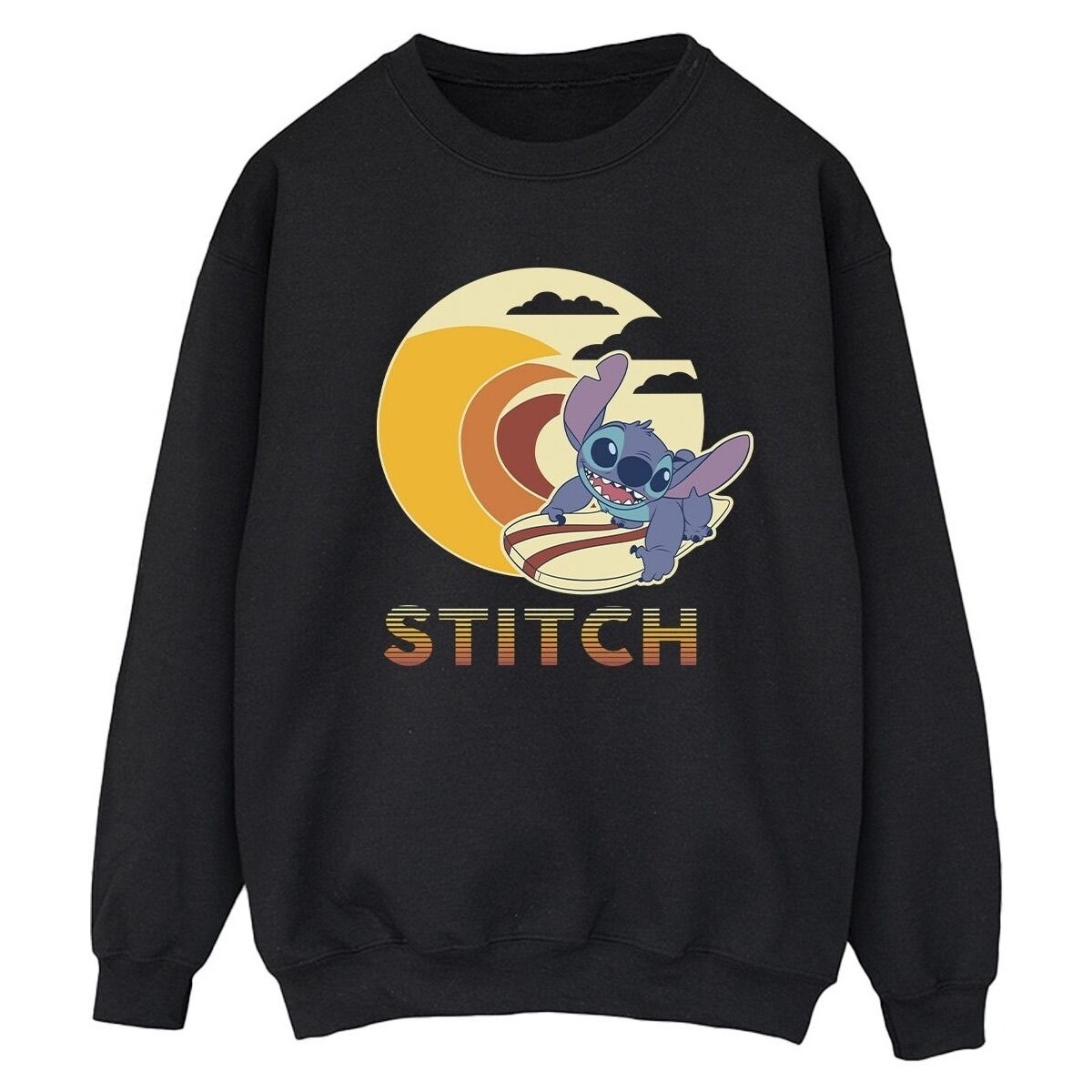 Vêtements Femme Sweats Disney Lilo & Stitch Summer Waves Noir