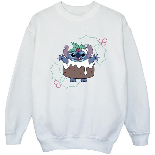 Vêtements Fille Sweats Disney Lilo & Stitch Pudding Holly Blanc