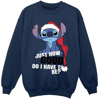 Vêtements Fille Sweats Disney Lilo & Stitch Just How Good Bleu