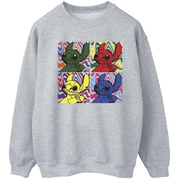 Vêtements Femme Sweats Disney Lilo & Stitch Pop Art Gris