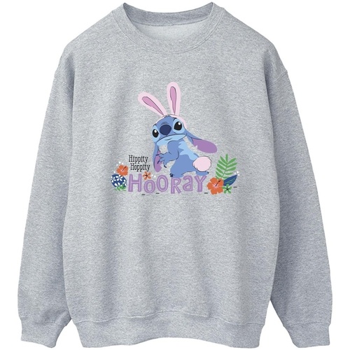 Vêtements Femme Sweats Disney Lilo & Stitch Hippity Hop Stitch Gris