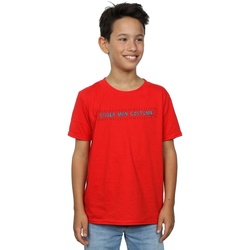 Vêtements Garçon T-shirts manches courtes Marvel Spider-Man Costume Rouge