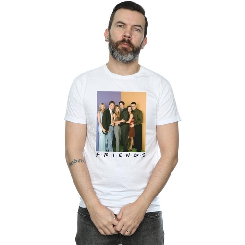 Vêtements Homme T-shirts manches longues Friends Group Photo Blanc