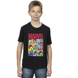 Vêtements Garçon T-shirts & Polos Marvel Hulk Pop Art Noir