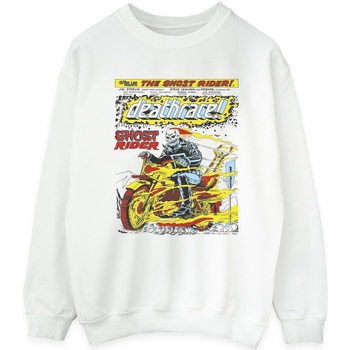 Vêtements Femme Sweats Marvel Ghost Rider Chest Deathrace Blanc