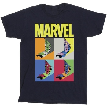 Vêtements Garçon Thor And Captain America Marvel Spider-Man Pop Art Bleu