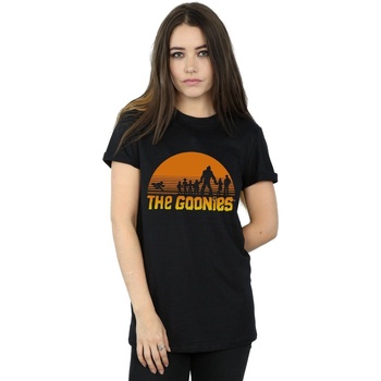 Vêtements Femme T-shirts manches longues Goonies Sunset Group Noir
