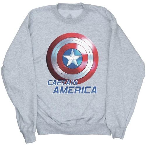 Vêtements Homme Sweats Marvel The Falcon And The Winter Soldier Captain America Shield Gris