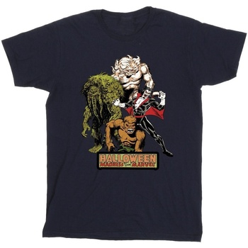 Vêtements Garçon T-shirts manches courtes Marvel Halloween Monsters Bleu