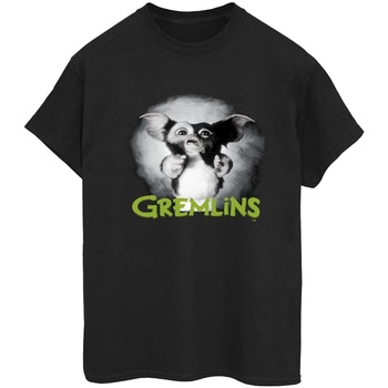 Vêtements Femme T-shirts Norse manches longues Gremlins Scared Green Noir