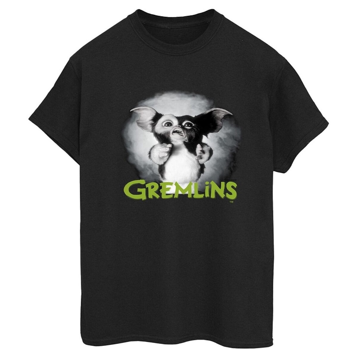 Vêtements Femme T-shirts manches longues Gremlins Scared Green Noir