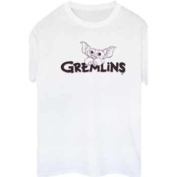Vêtements Femme T-shirts Norse manches longues Gremlins Logo Line Blanc