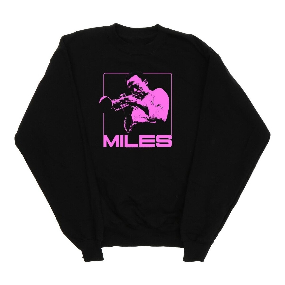 Vêtements Fille Sweats Miles Davis  Noir