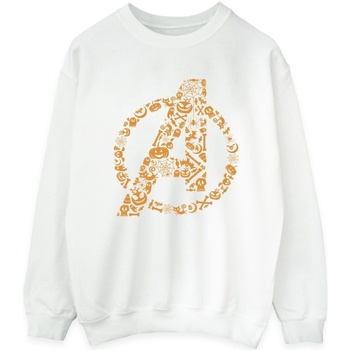 Vêtements Femme Sweats Marvel Avengers Halloween Logo Blanc