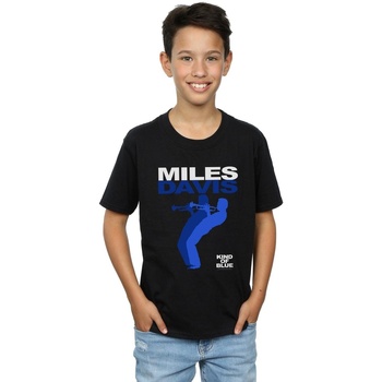 Vêtements Garçon T-shirts manches courtes Miles Davis Kind Of Blue Noir