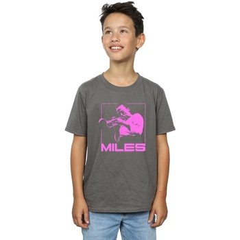 Vêtements Garçon T-shirts manches courtes Miles Davis  Multicolore