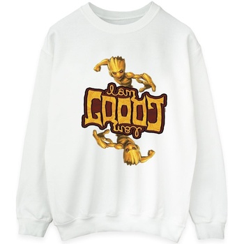 Vêtements Homme Sweats Marvel Guardians Of The Galaxy Groot Inverted Grain Blanc