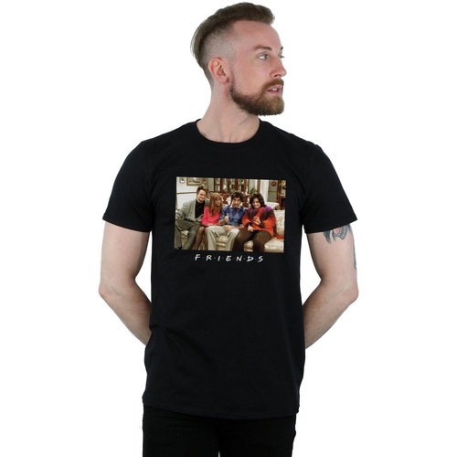 Vêtements Homme T-shirts manches longues Friends Retrospective Still Noir